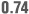 0.74